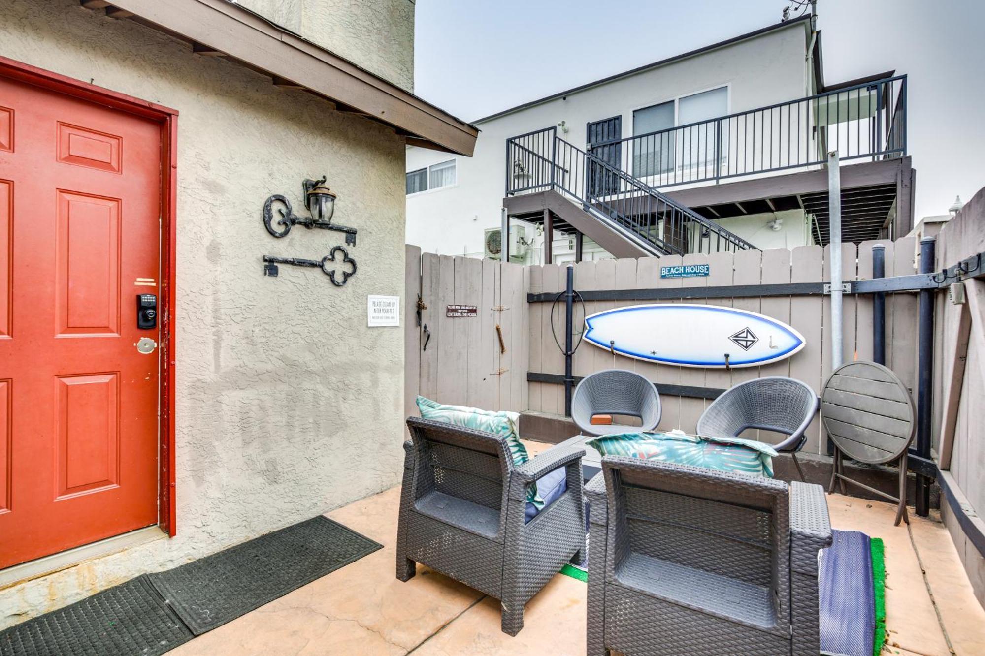 San Diego Home With Patio Steps To Ocean Beach Park Eksteriør billede