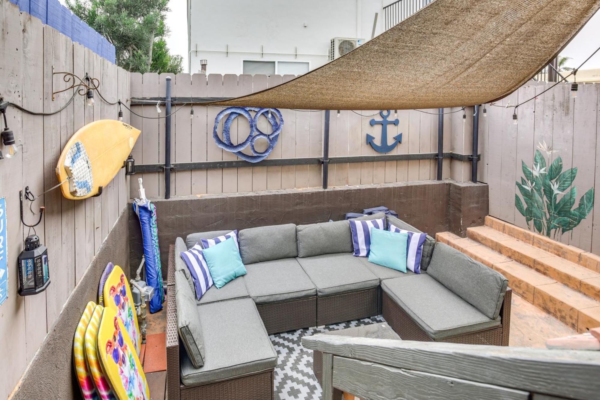 San Diego Home With Patio Steps To Ocean Beach Park Eksteriør billede