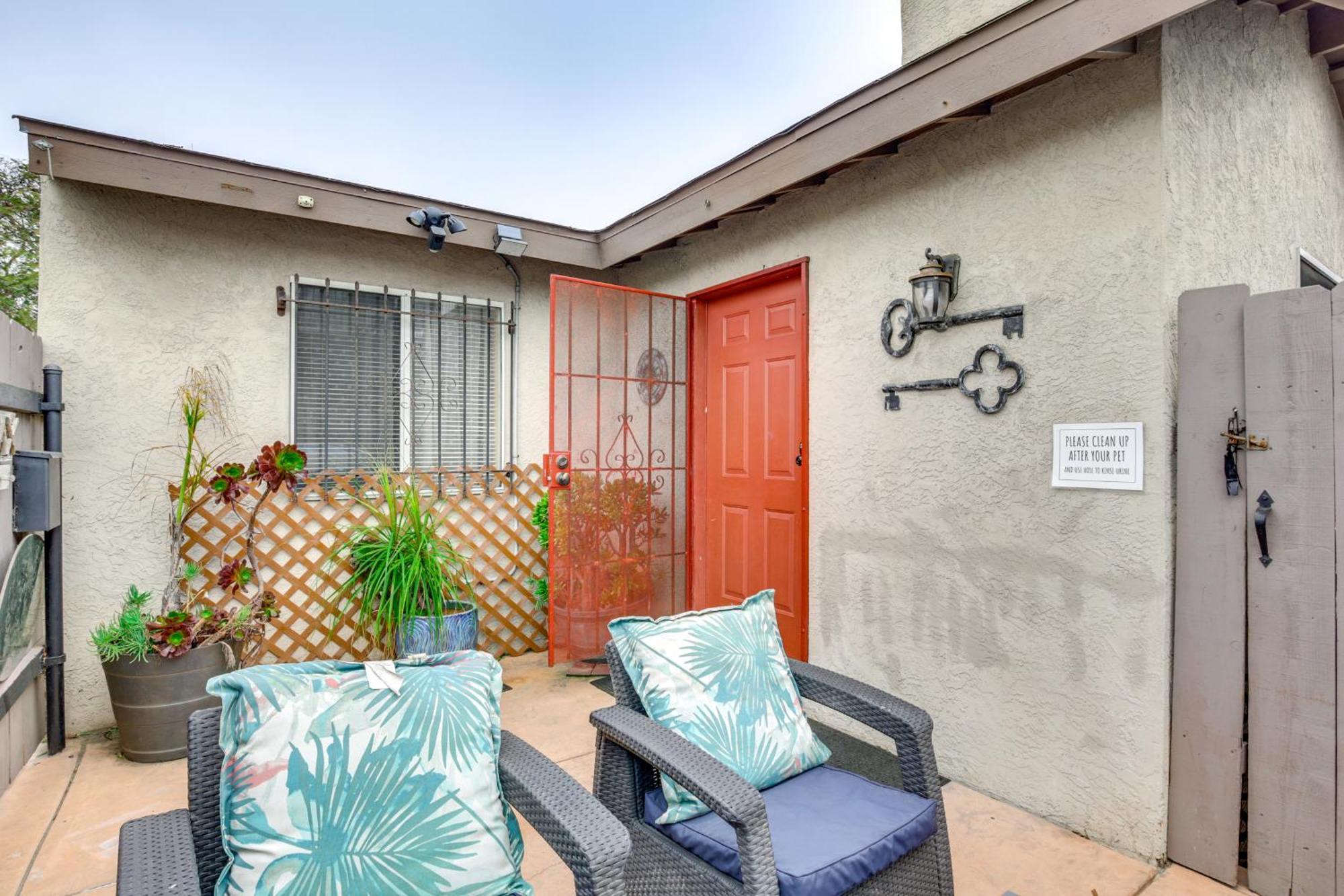 San Diego Home With Patio Steps To Ocean Beach Park Eksteriør billede